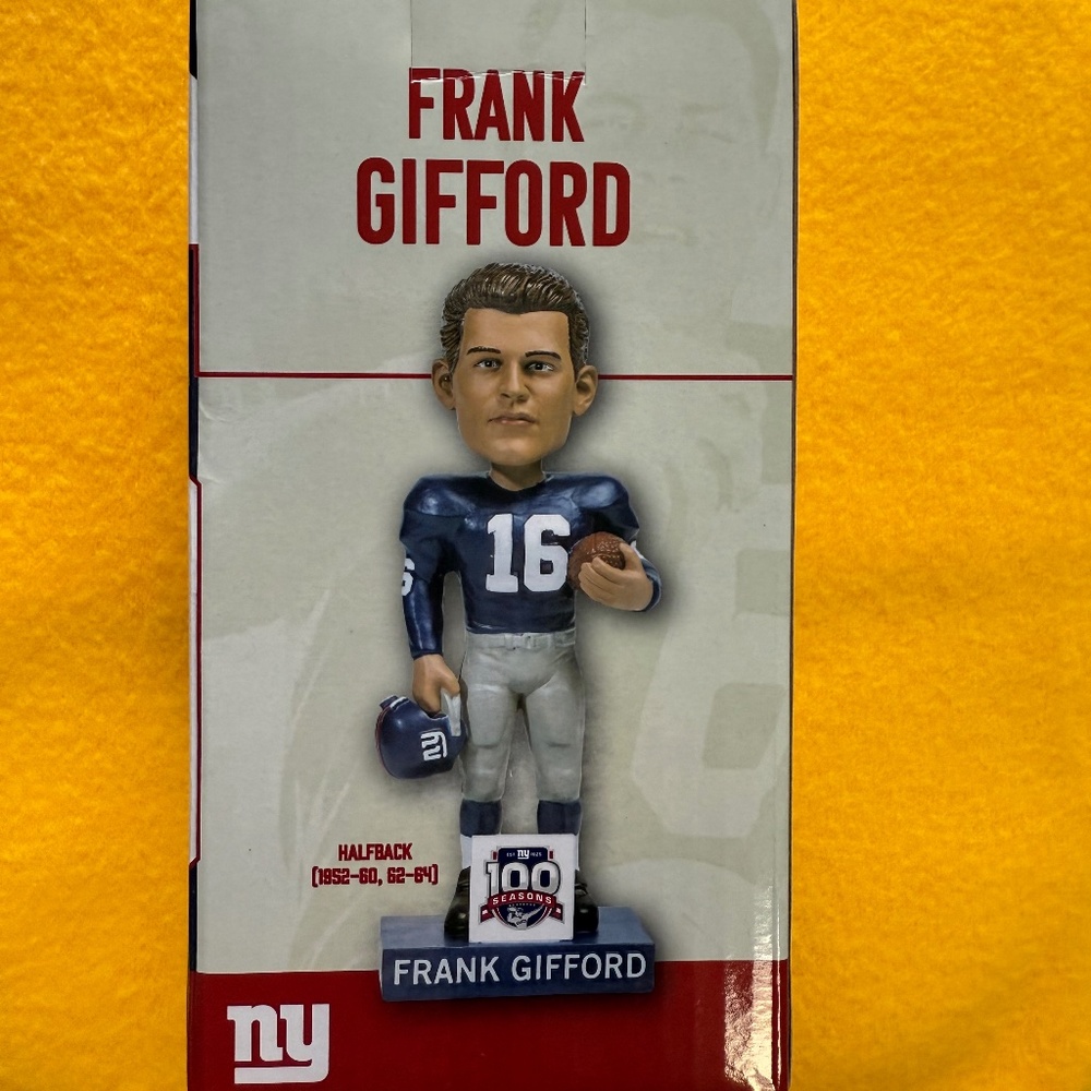 2024  New York Giants Frank Gifford SGA bobblehead